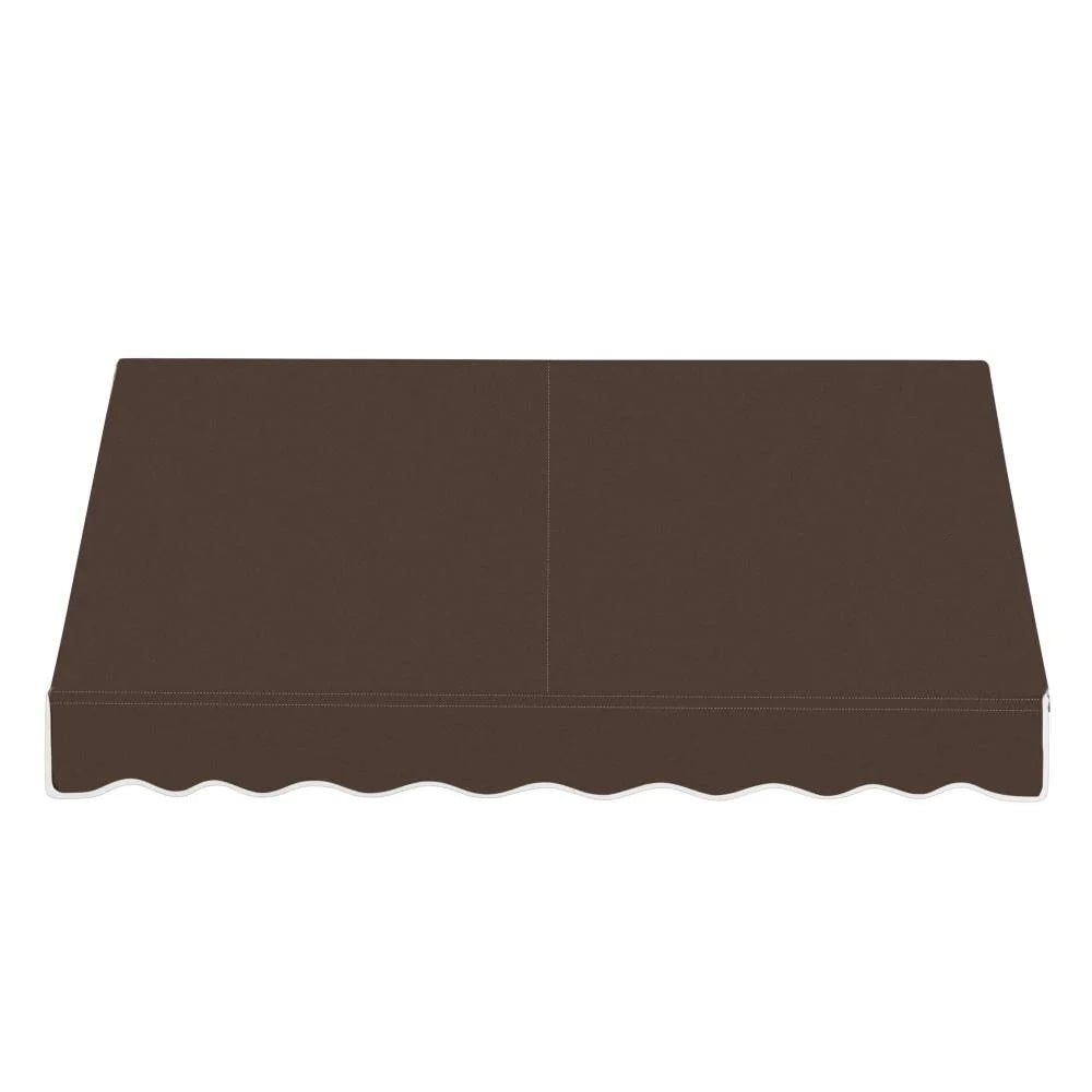 Brown Acrylic Fixed Awning N193