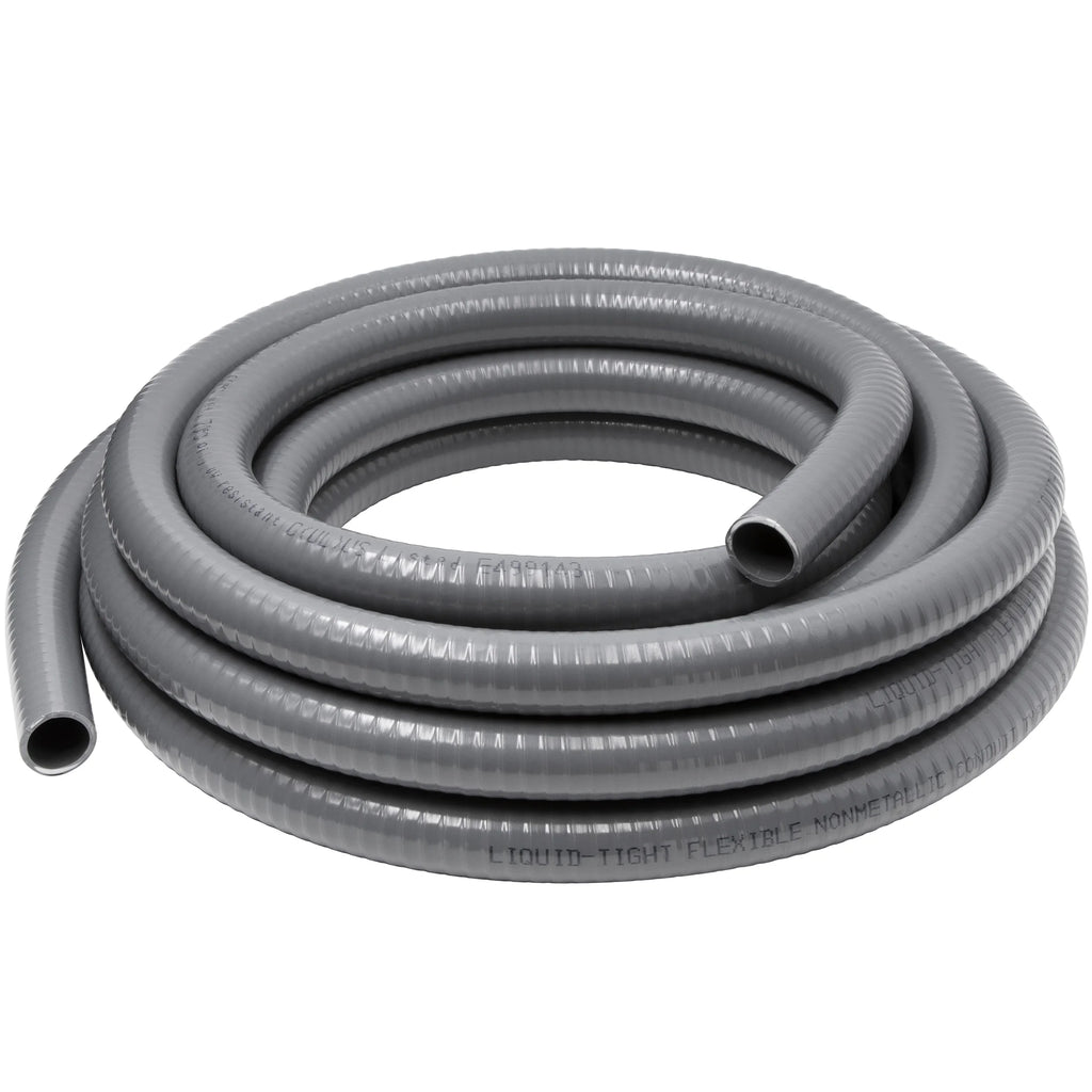25 ft Flexible PVC Non Metallic Liquid Tight Electrical Conduit L255447