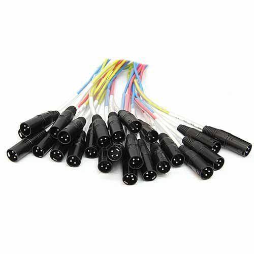 24 Channel 150 Foot Snake Cable with XLR and TRS Returns D578117