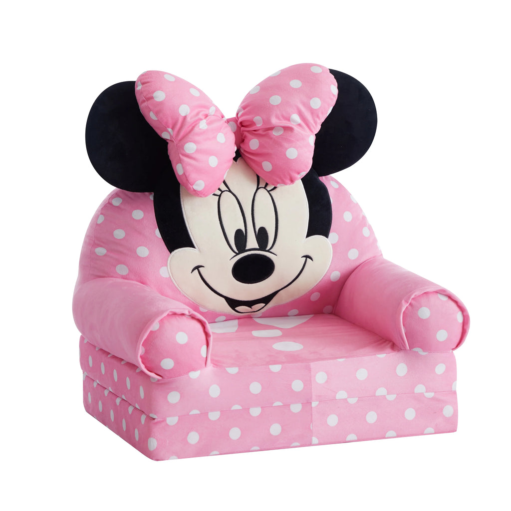 Pink Polyester 2-in-1 Flip Out Chair U843