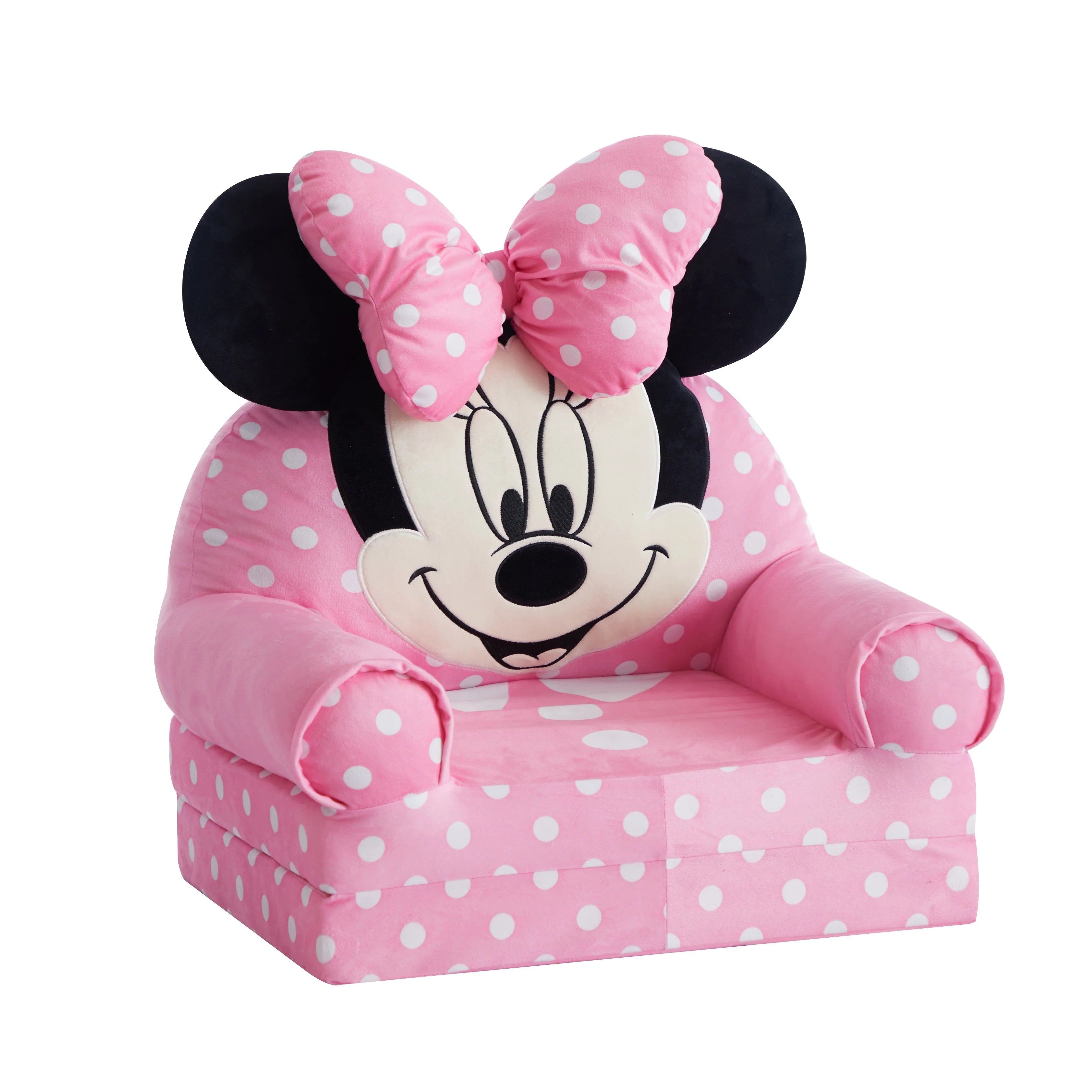 Pink Polyester 2-in-1 Flip Out Chair U843