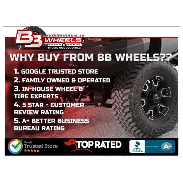 20x9 8x165.10 Satin Black (18 mm) J40895
