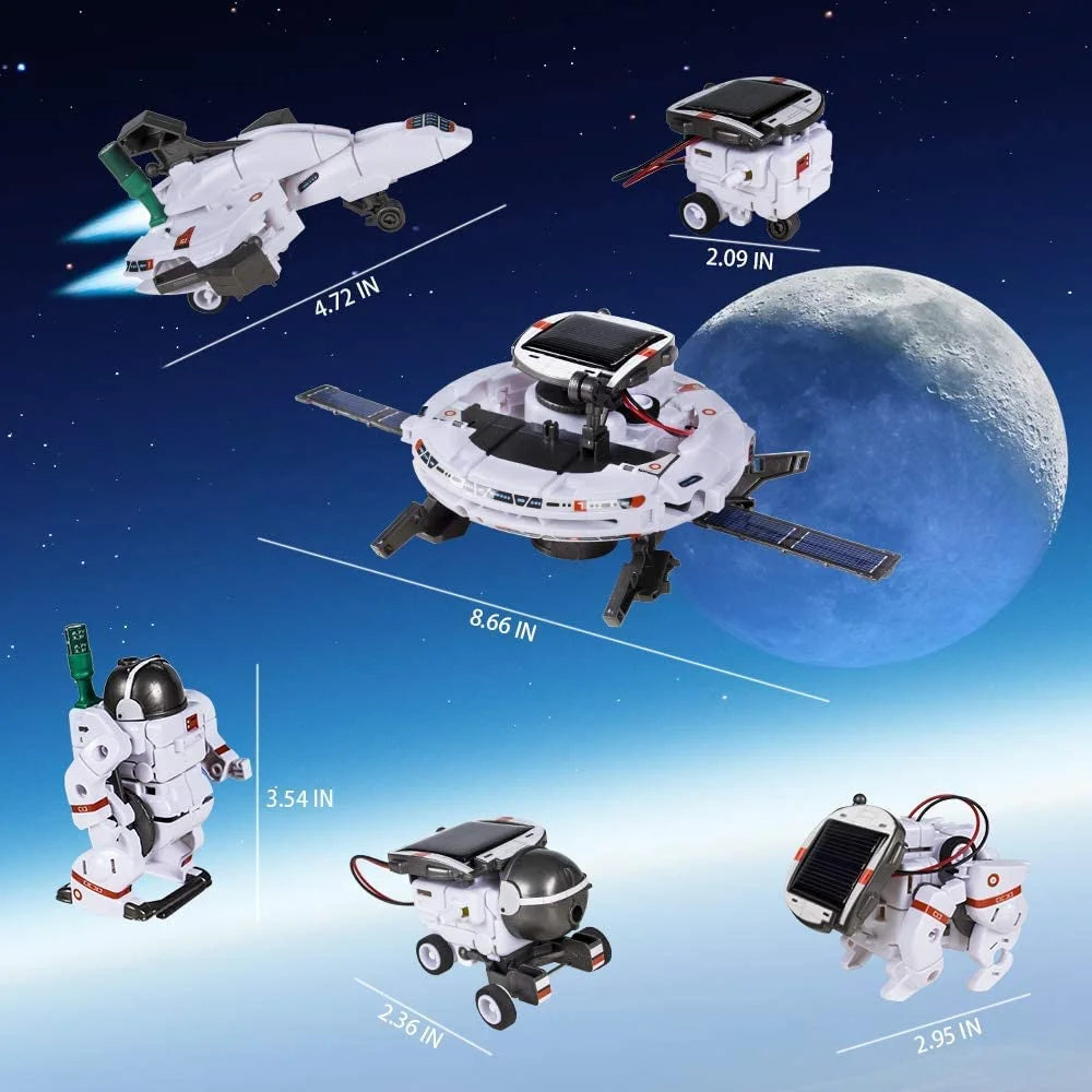 6-in-1 Solar Robot Science Kits H9935