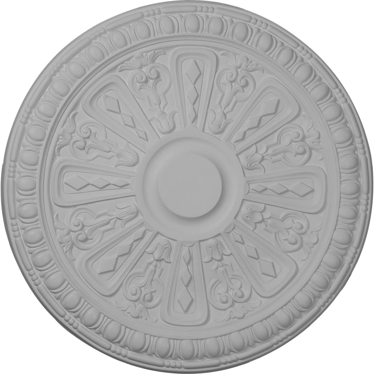 Bronze Blue Patina Hand-Painted Ceiling Medallion Q78994