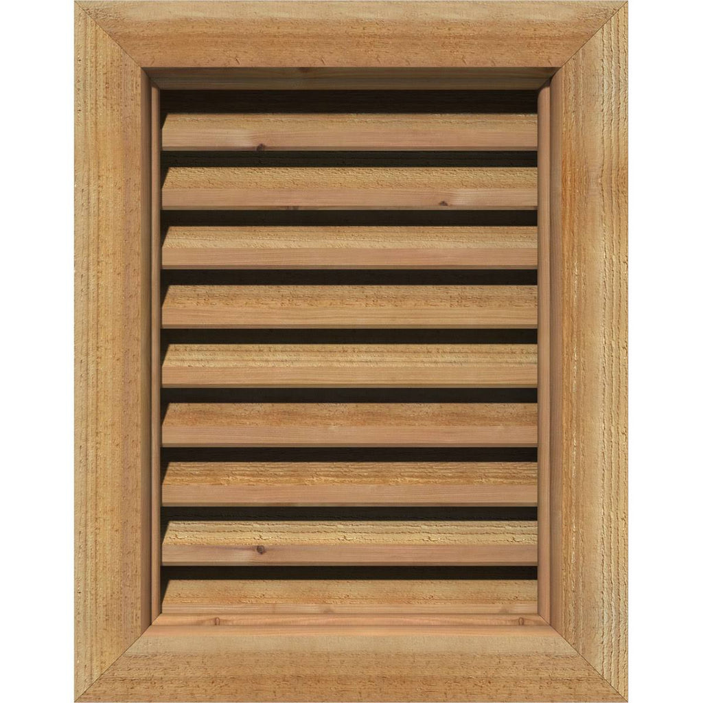 Unfinished Vertical Gable Vent C63252