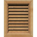Unfinished Vertical Gable Vent C63252
