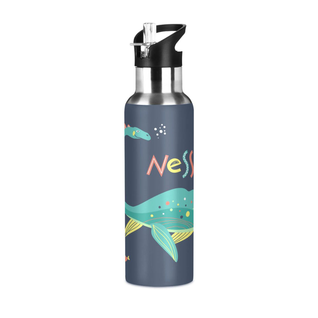 20 OZ Vacuum Insulated Stainless Steel Water Bottle with Straw Lid G690
