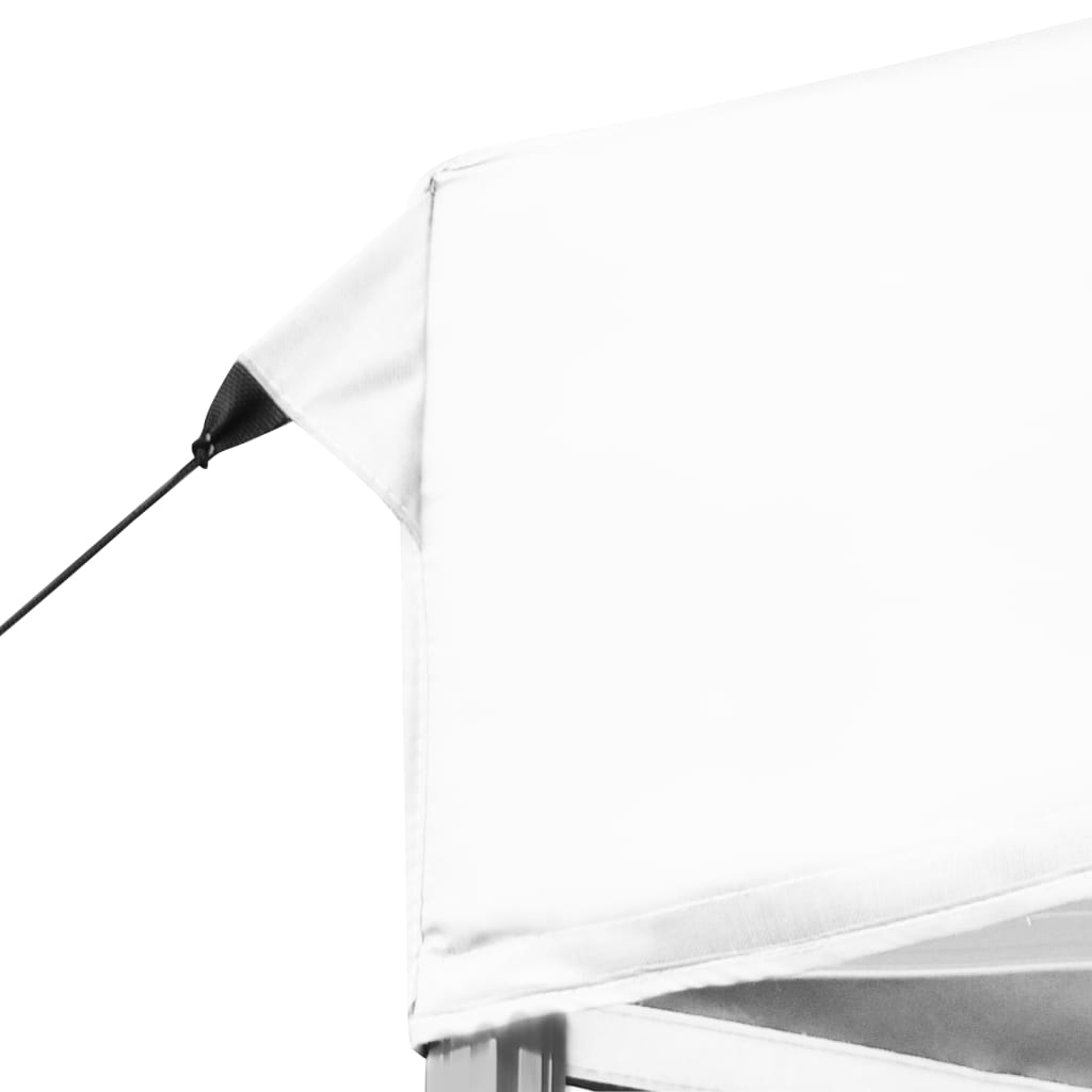 19.7'x9.8' White Aluminum Folding Party Tent Q70678