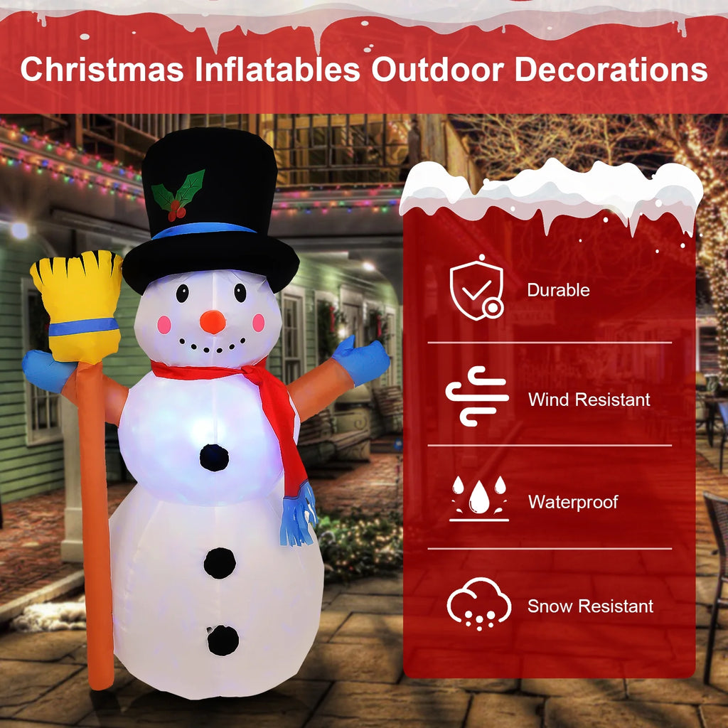 LED Inflatable Snowman P7983