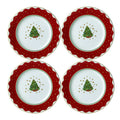Set of 4 Dessert Plate D682619