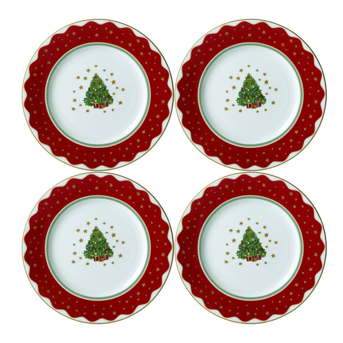 Set of 4 Dessert Plate D682619