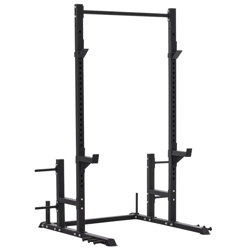 Power Rack with Pull up Bar and Adjustable Barbell Rack J308501