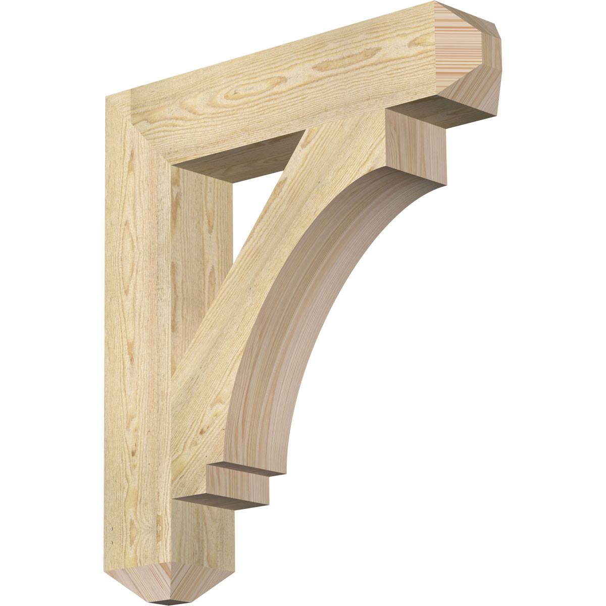 Rough Sawn Douglas Fir Bracket O853