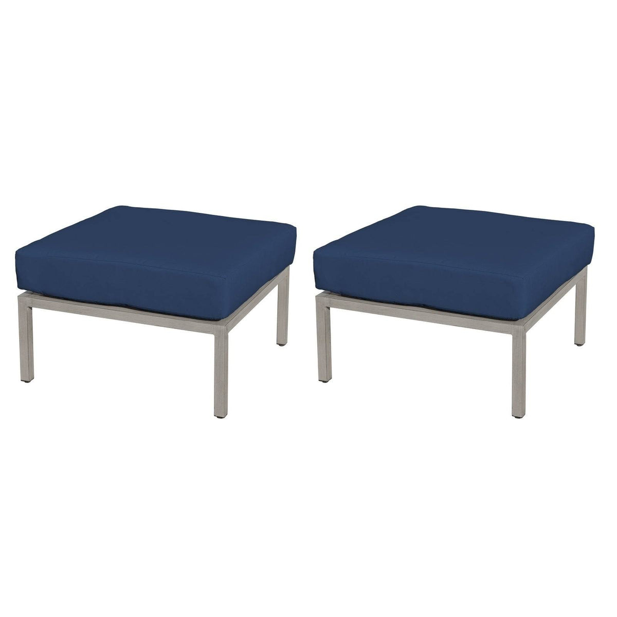 Navy Ottoman D7160