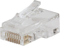 200-Pack Pass-Thru Modular Data Plugs for RJ45 and CAT6 T3793