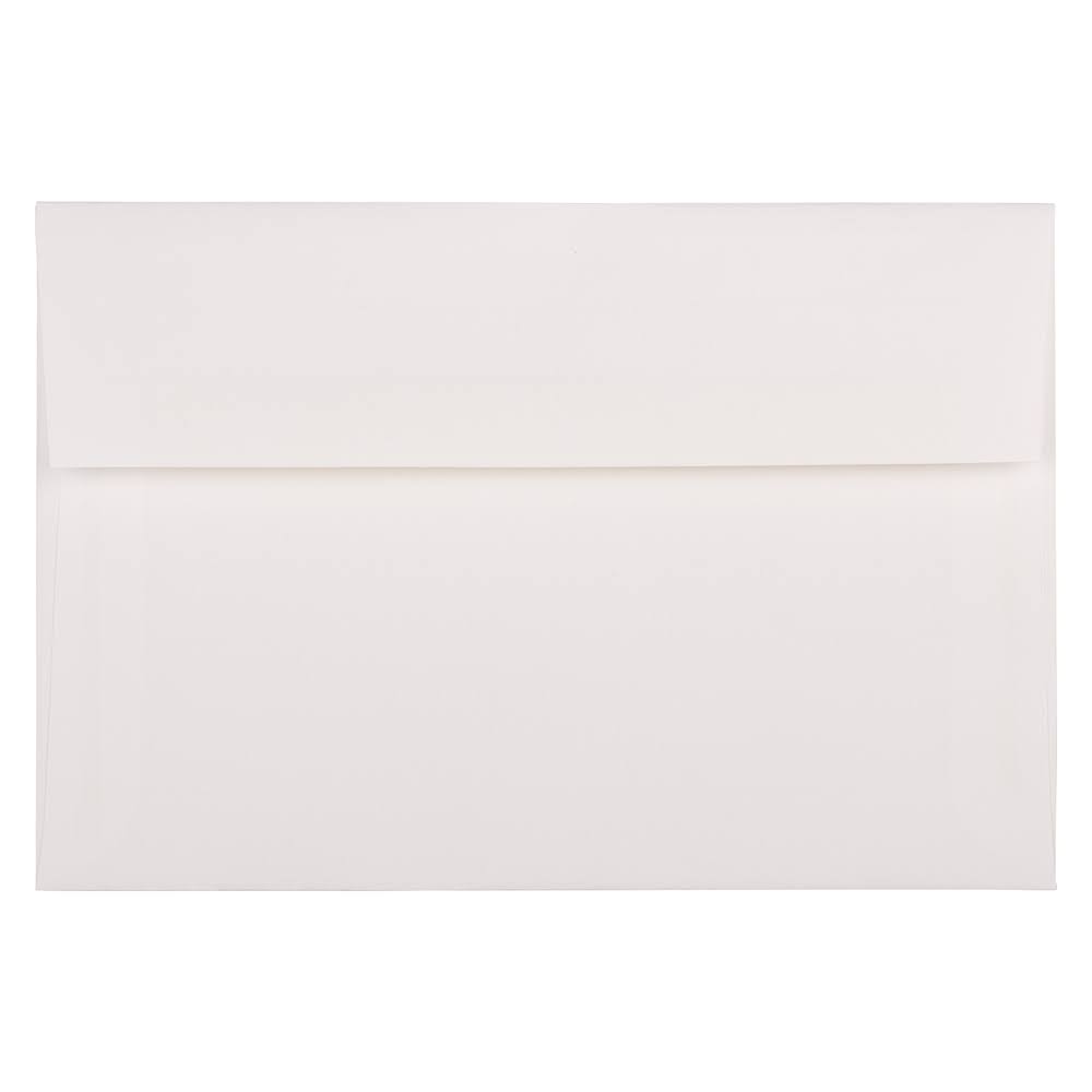 A8 Invitation Envelopes, 5.5 x 8.125, Bright White Wove, 1000/Carton Y911