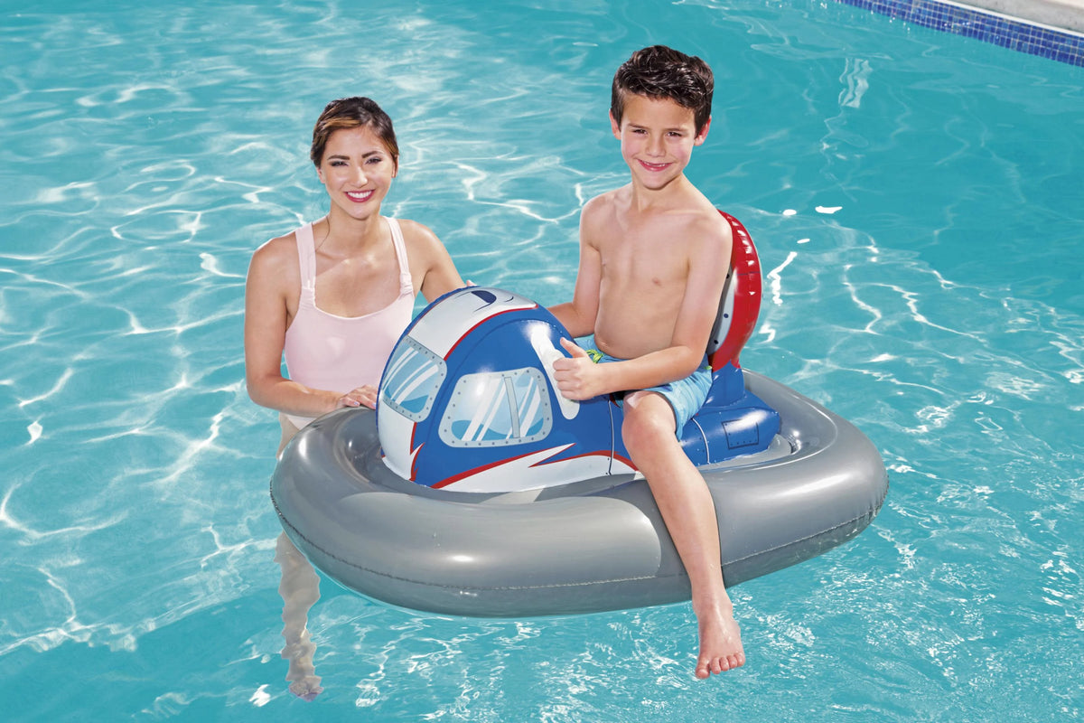 Galactic Hovercraft Ride-On Pool Float D8446