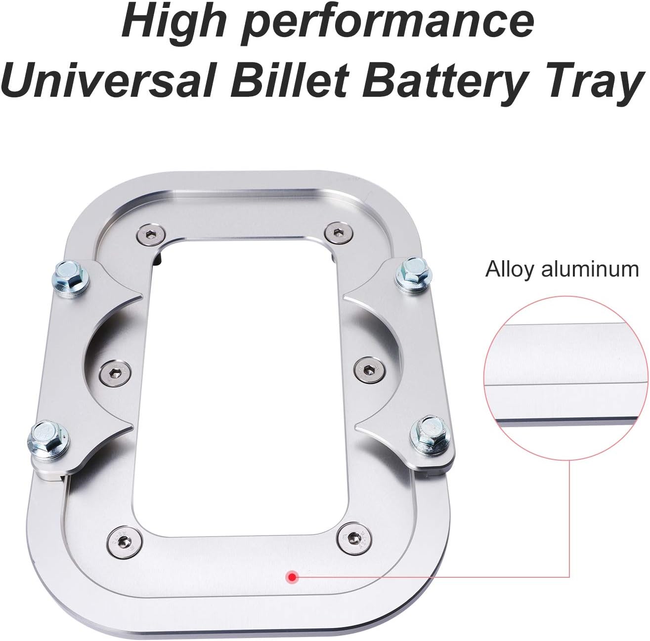 Billet Aluminum Battery Tray Hold Down Pack of 2 K430428