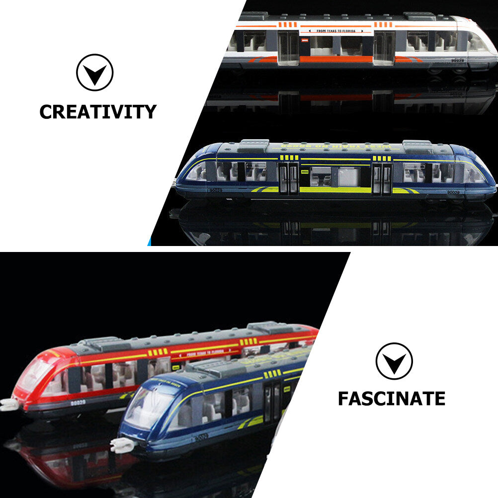 3pcs Simulation Electric Train Toy O514