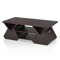 Espresso Wood Storage Coffee Table T406