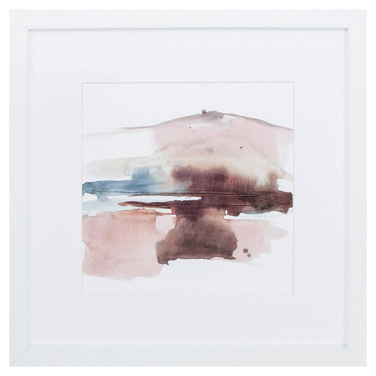 Earth Horizon White Frame H8124