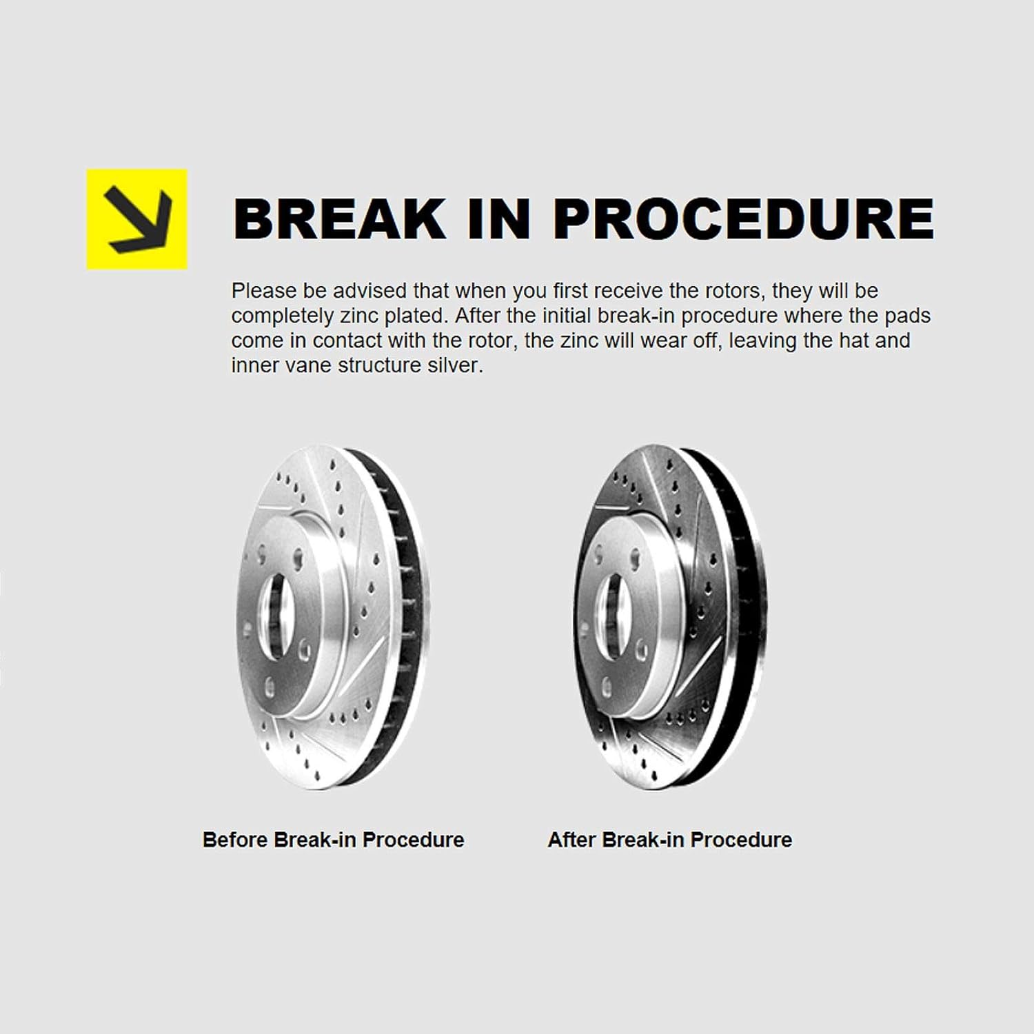 HartBrakes Full Kit Brake Rotors Y19228