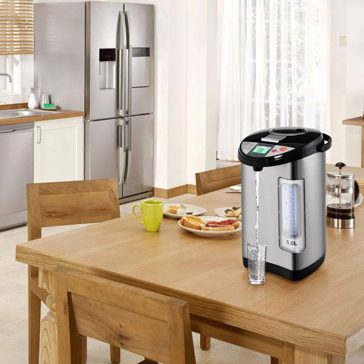 5-Liter Stainless Steel Electric Hot Water Boiler U6593