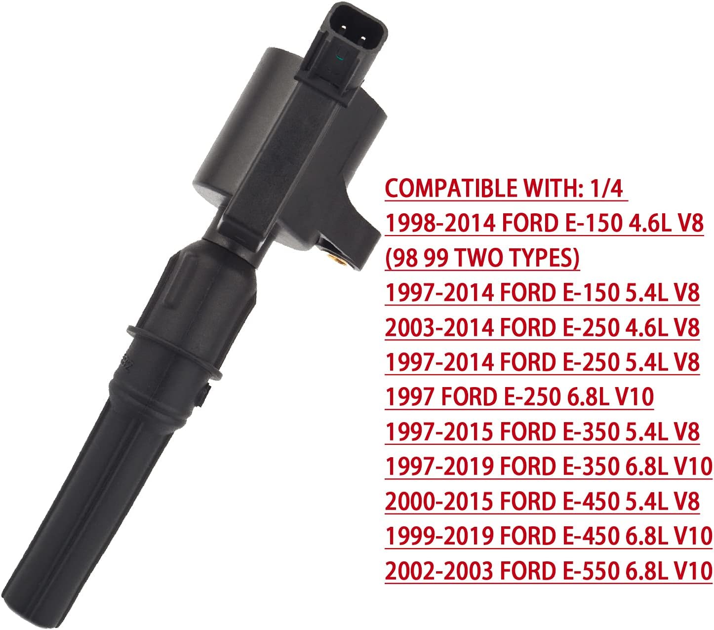 Ignition Coil Pack for Ford 4.6L 5.4L V8 (8Pack) F82171