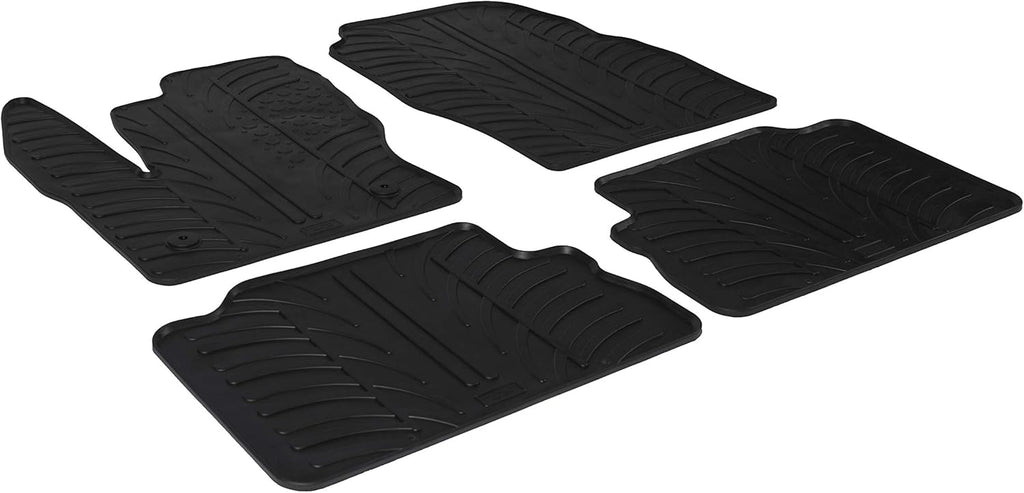 Custom Fit All-Weather Rubber Floor Mats for Ford Escape M40923
