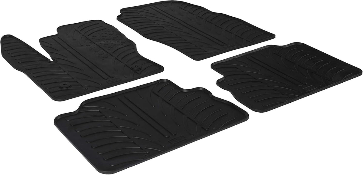 Custom Fit All-Weather Rubber Floor Mats for Ford Escape M40923