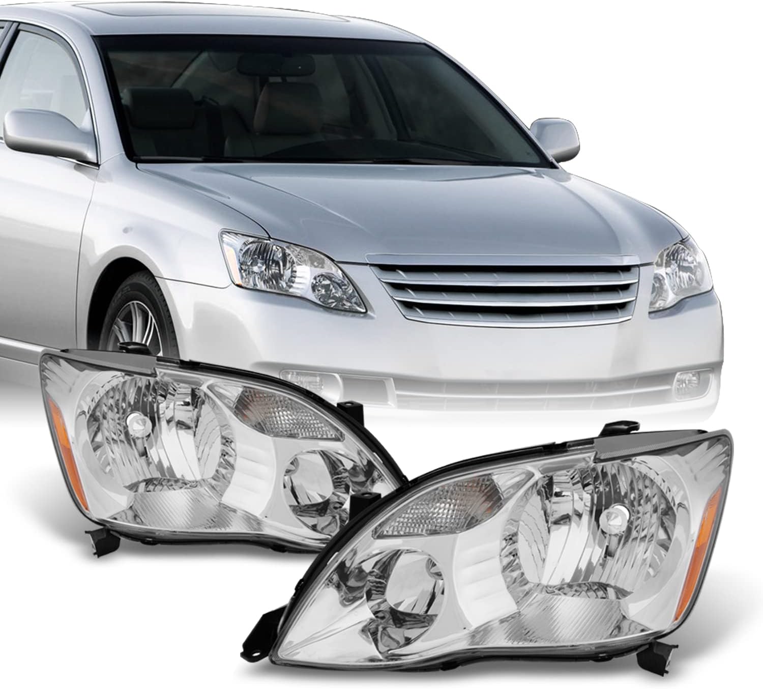 Halogen Headlights Pair Sets for 2005 2006 2007 Toyota Avalon S3097