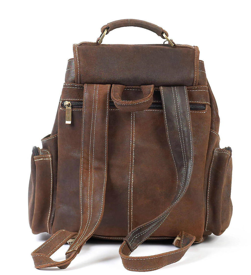 Distressed Brown Bak-Pak R52216