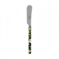 Set of 4 Vintage Green Butter Spreader Q18545