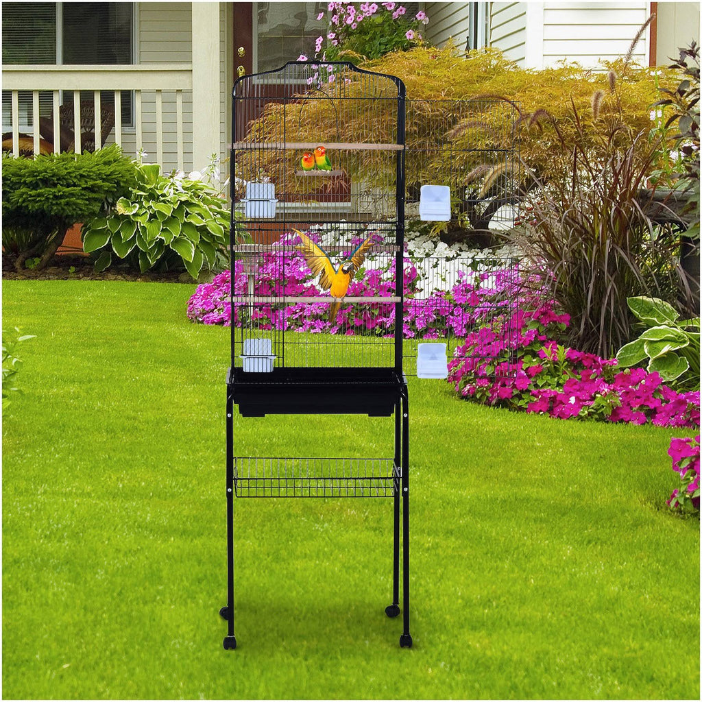 Black Bird Cage D70100