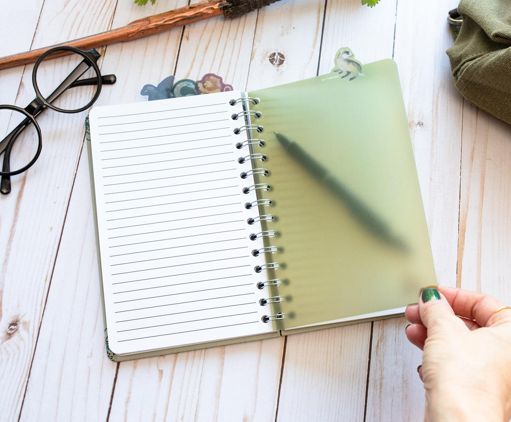 5-Tab Spiral Notebook With 75 Sheets D848283