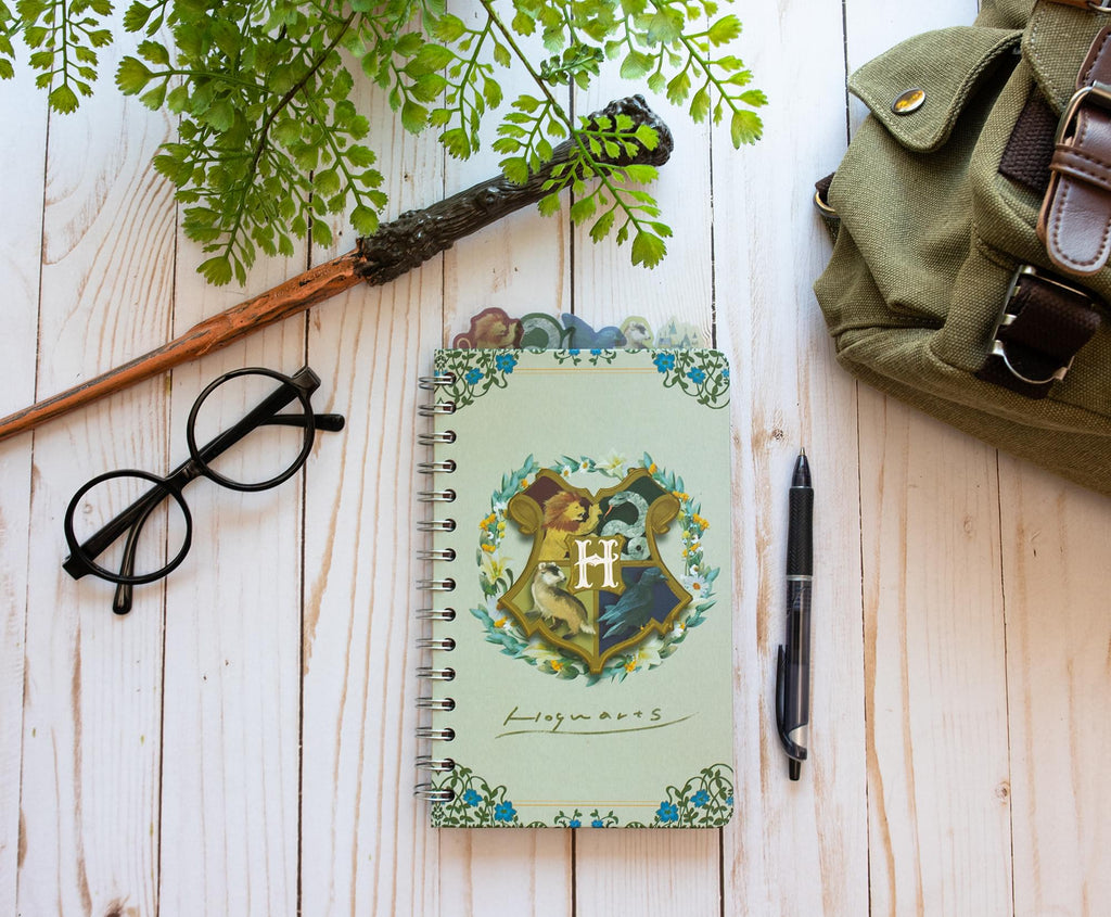 5-Tab Spiral Notebook With 75 Sheets D848283