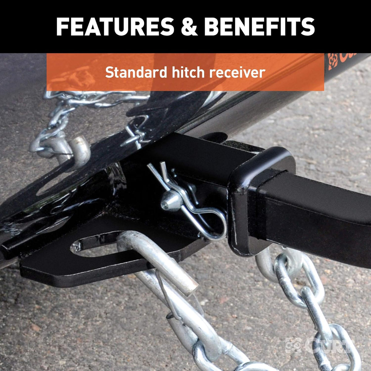 Class 2 Trailer Hitch, 1-1/4-Inch Receiver J4203