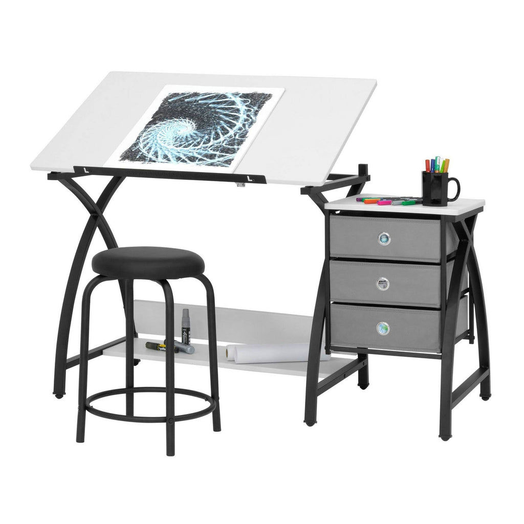 Canvas Adjustable Top Center Black/White I200