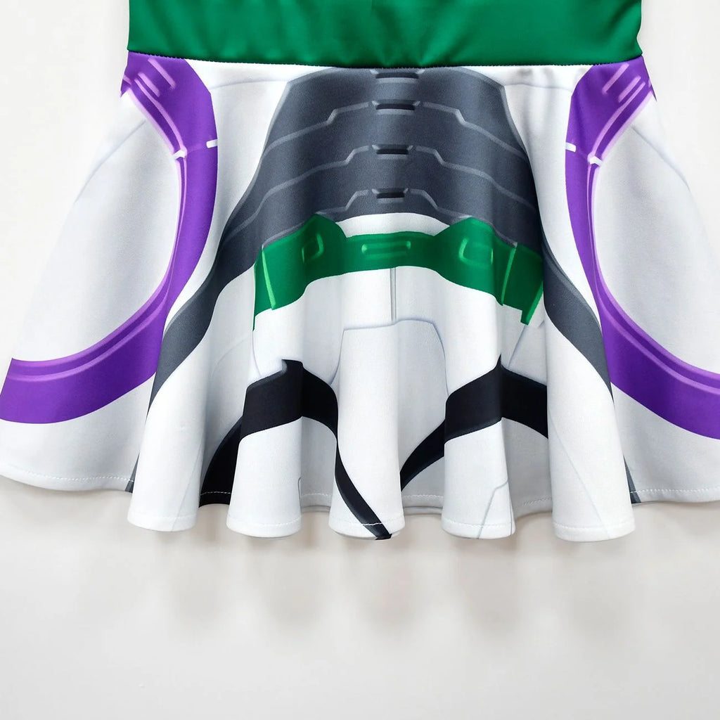 Girls Buzz Lightyear Costume Dress Set Z9731