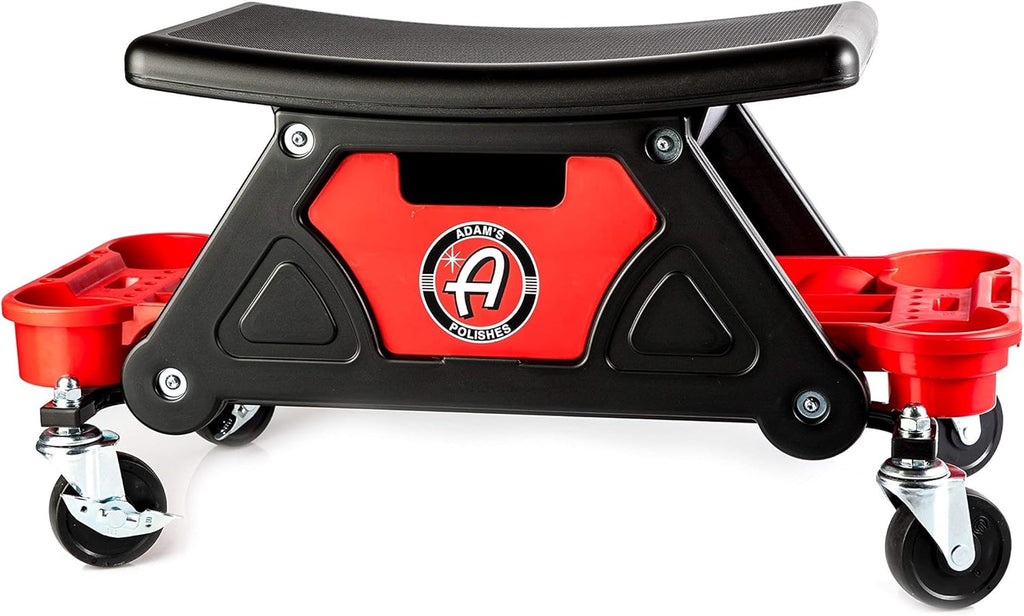Mobile Rolling Utility Creeper Seat with Extra Storage Trays I984
