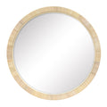 Rattan Round Wall Mirror L223