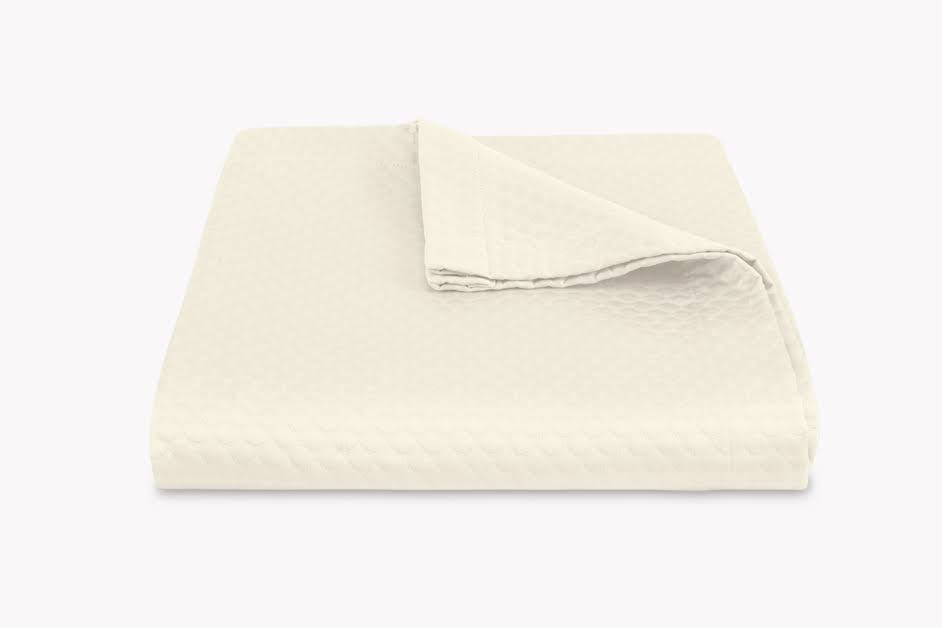 Ivory Full/Queen Coverlet E24507