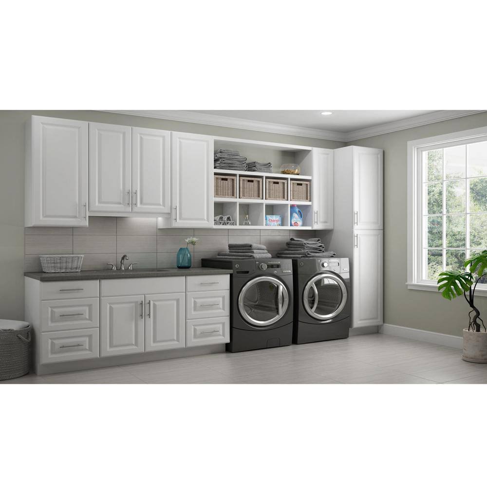 White 12 x 30 in. Wall Cabinet W266908