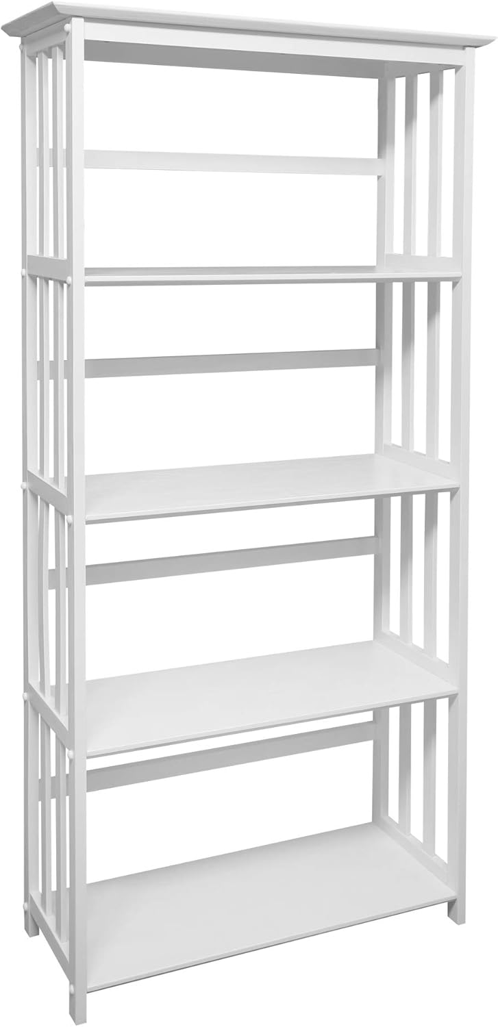 5-Shelf Bookcase, Walnut X90028