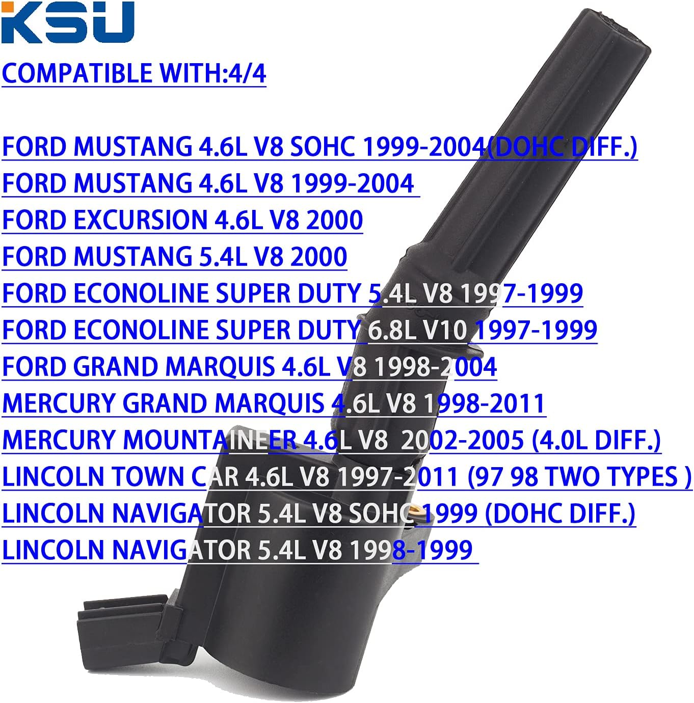 Ignition Coil Pack for Ford 4.6L 5.4L V8 (8Pack) F82171