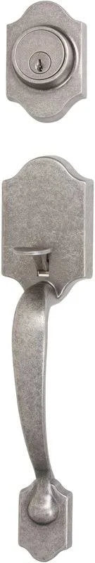 Satin Nickel Single Cylinder Entrance Handleset K2427
