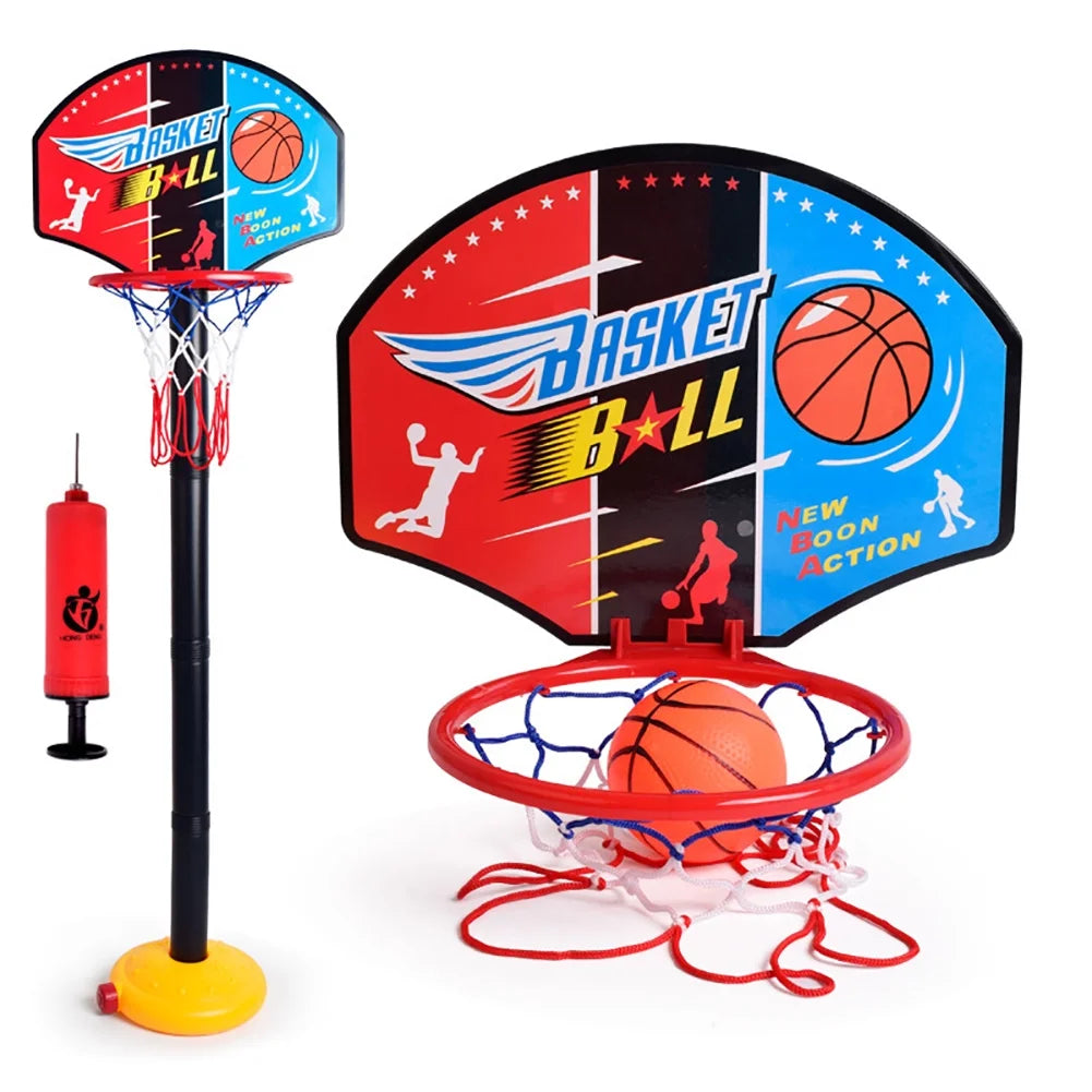 Adjustable Kids Mini Basketball Hoop Stand Toys A6843