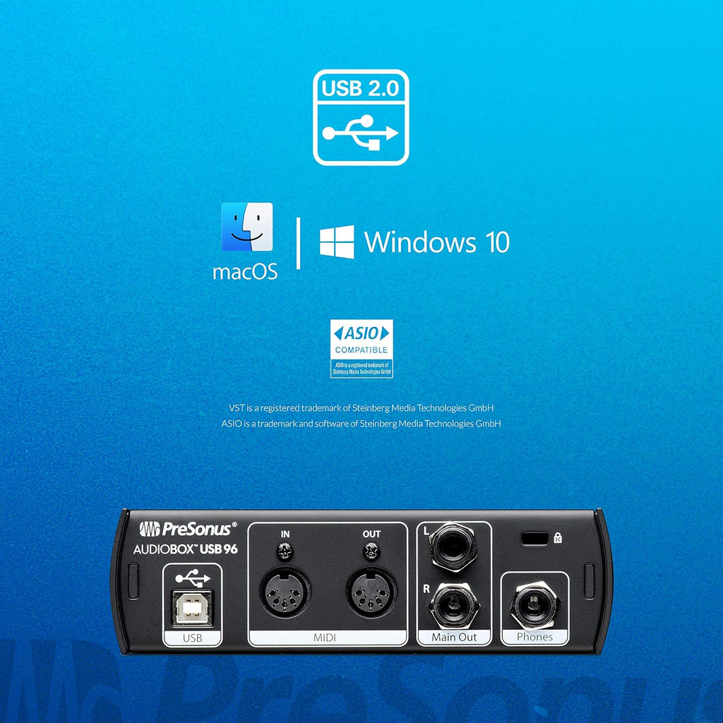 USB 96 AudioBox Recording Software I311879