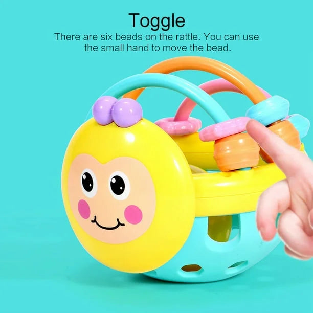 Sensory Teether Toy Silicone Rattle Ball Y421400
