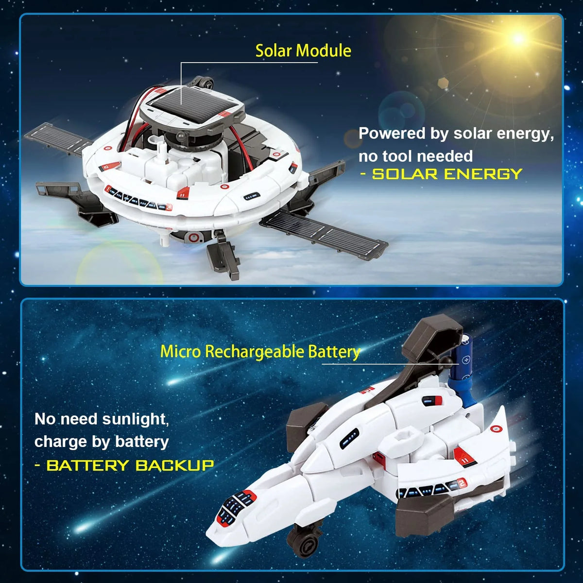 6-in-1 Solar Robot Science Kits H9935
